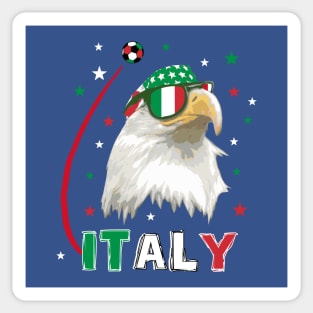 Italy Soccer T-Shirt Sticker